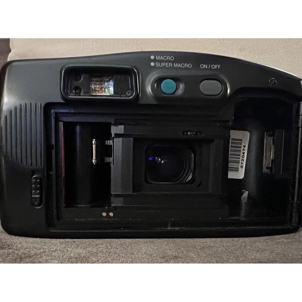 Samsung Maxima Zoom 105 AF 38-105mm Film Camera Point & Shoot & Case Tested Work